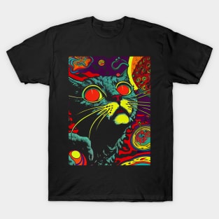 Psychedelic Cat 28.0 T-Shirt